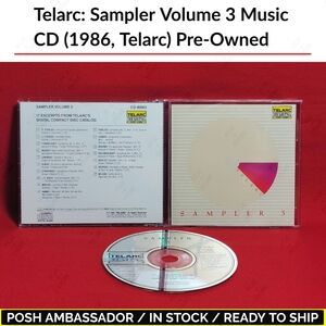 Telarc: Sampler Volume 3 Music CD (1986, Telarc) Pre-Owned
